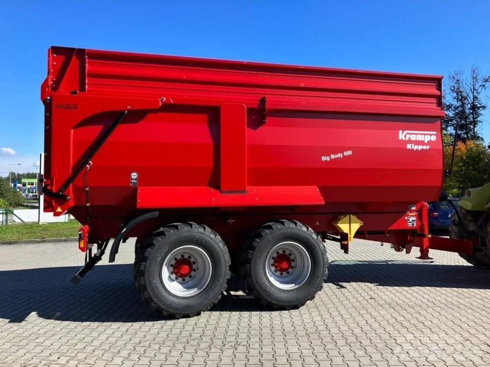 Krampe Big Body 600 Tip Trailers