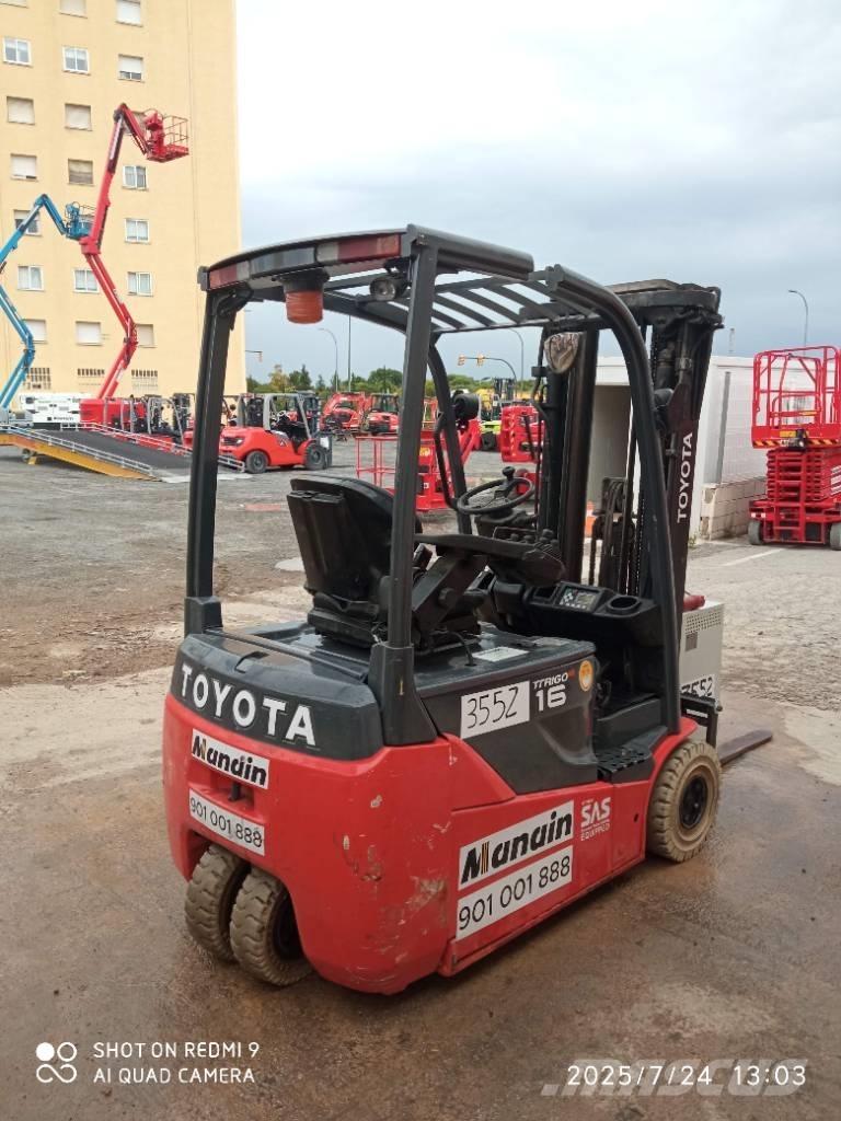 Toyota 8FBE16T Electric Forklifts