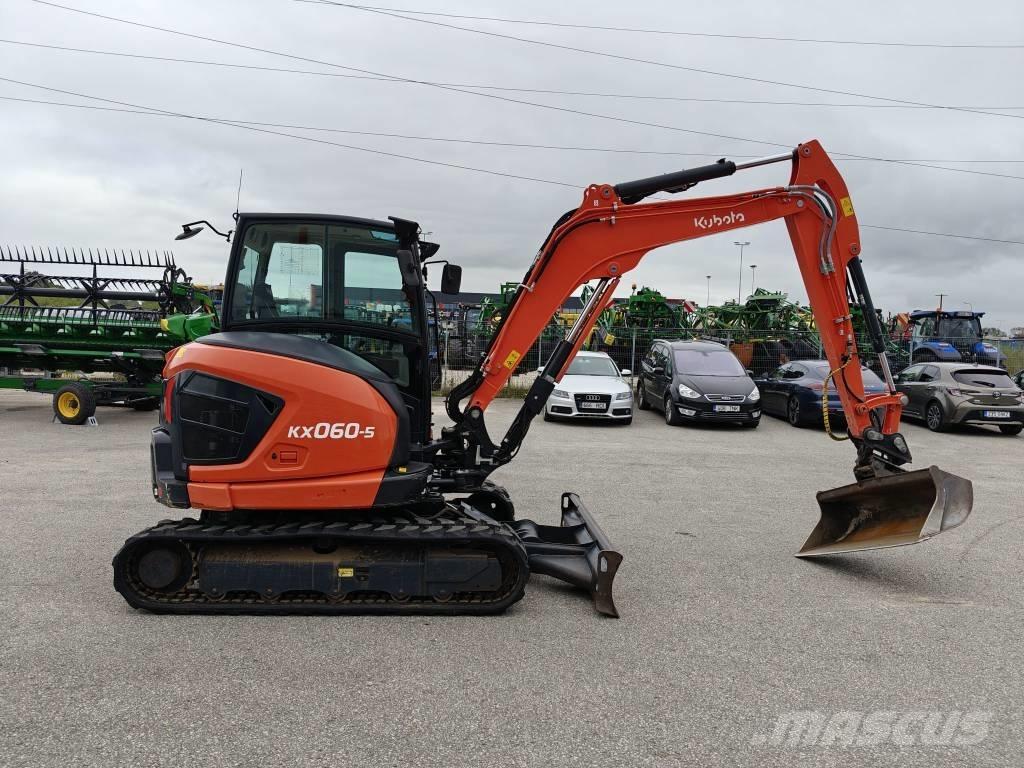 Kubota KX 060-5 Mini Excavators <7t (Mini Diggers)