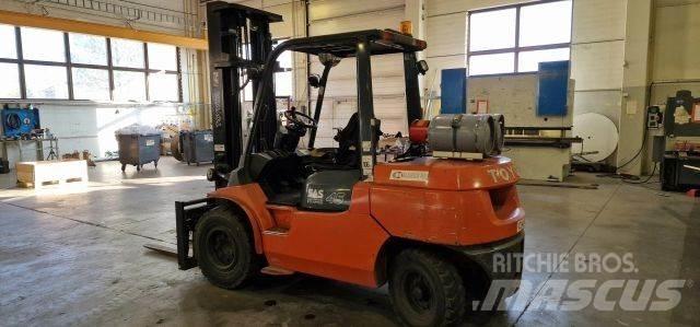Toyota 7FG40 LPG trucks