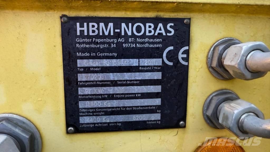 HBM BG 110 TA-4 Motor Graders