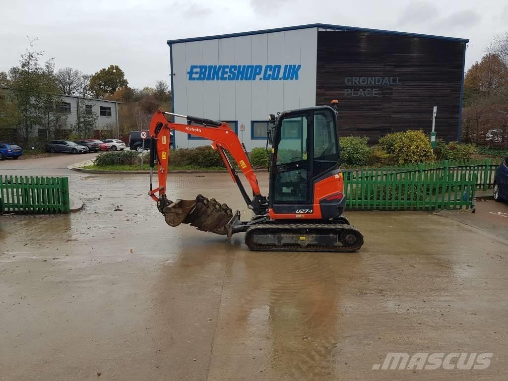 Kubota U27-4 Mini Excavators <7t (Mini Diggers)