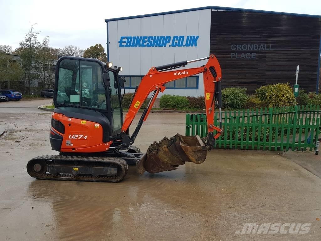 Kubota U27-4 Mini Excavators <7t (Mini Diggers)