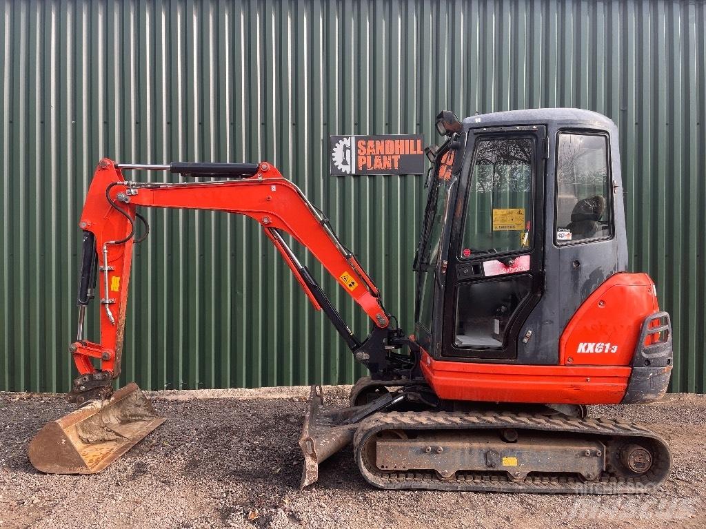 Kubota KX 61-3 Mini Excavators <7t (Mini Diggers)