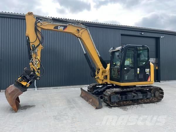 CAT 308 E CR Mini excavators  7t - 12t