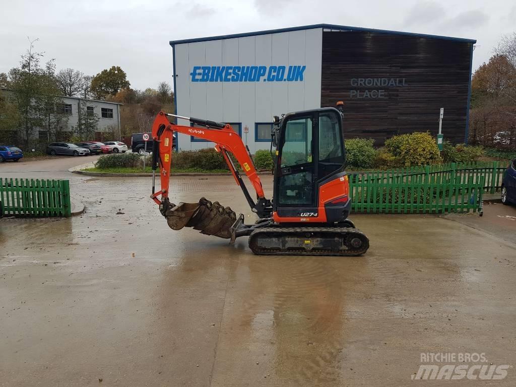 Kubota U27-4 Mini Excavators <7t (Mini Diggers)