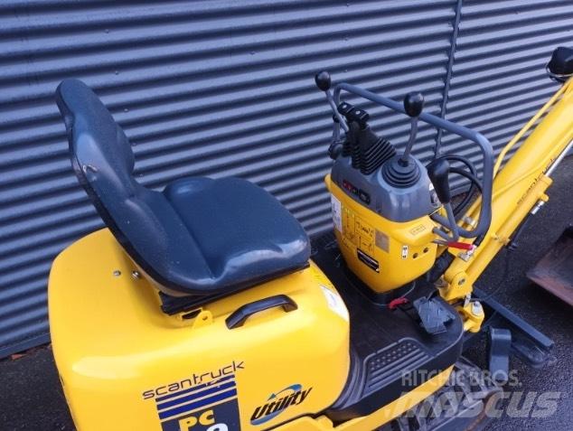 Komatsu PC 9 Mini Excavators <7t (Mini Diggers)