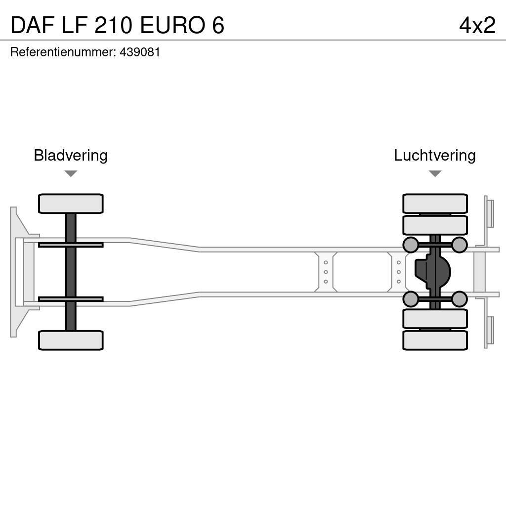 DAF LF 210 EURO 6 Box trucks