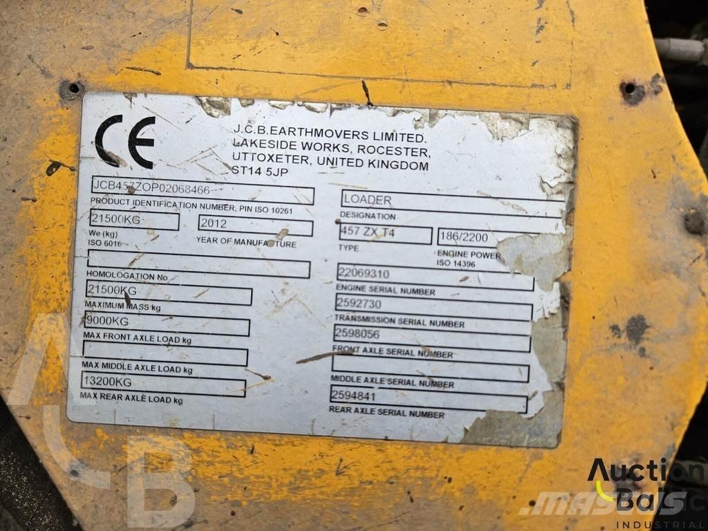 JCB 457 ZX Wheel Loaders