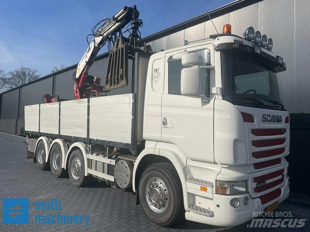 Scania R500 V8 Flatbed Trucks