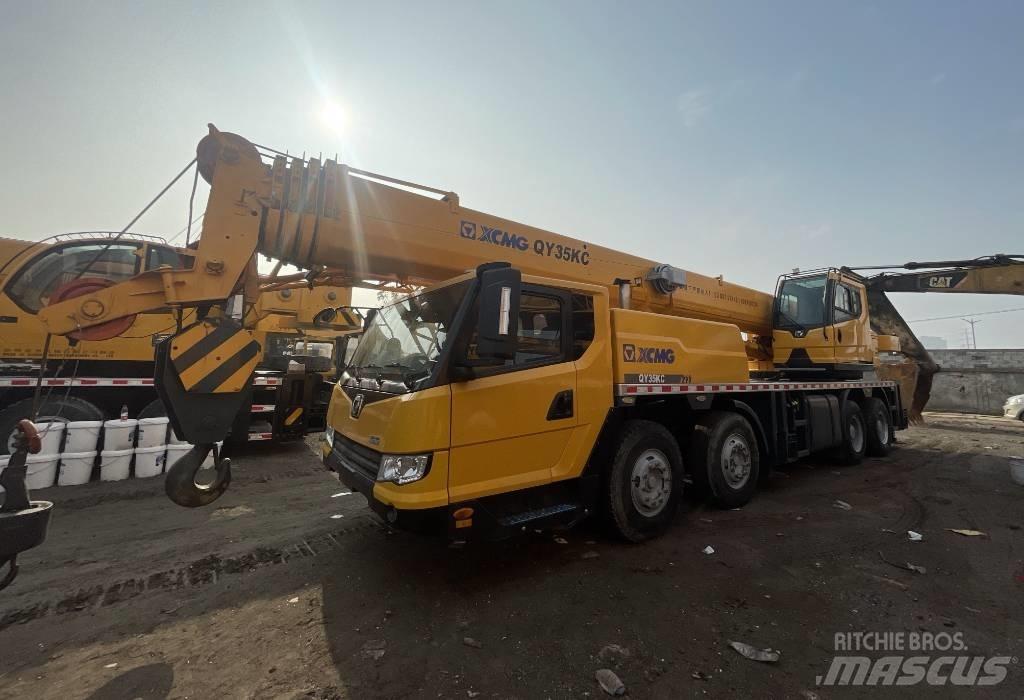 XCMG XCT 35 Mobile and all terrain cranes
