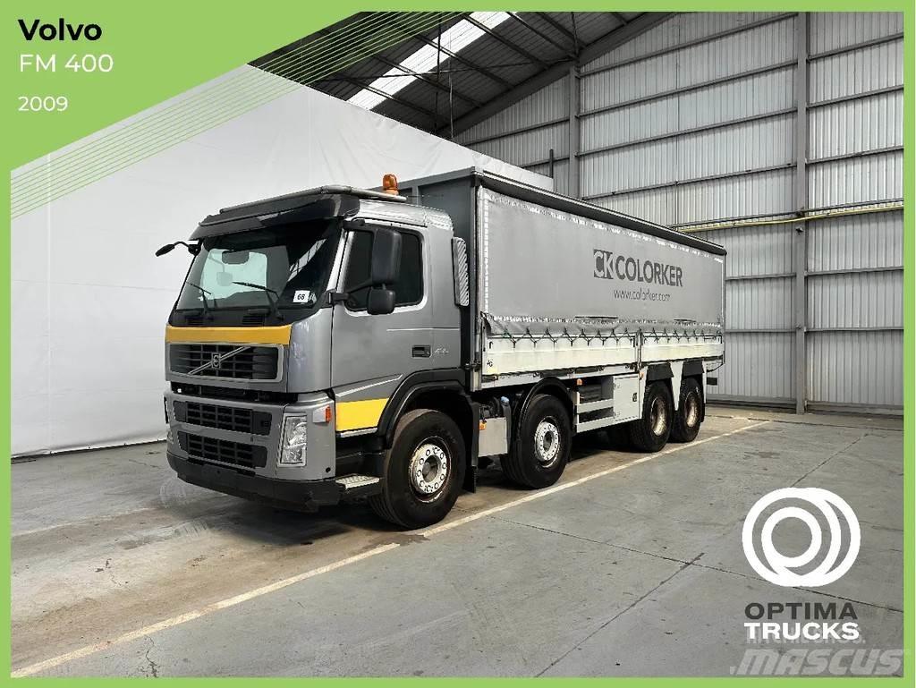 Volvo FM 400 AIRCO Curtain Side Trucks