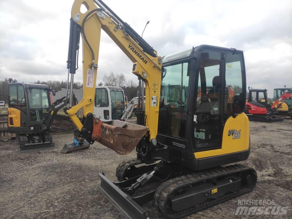 Yanmar SV 26 2017r Mini Excavators <7t (Mini Diggers)