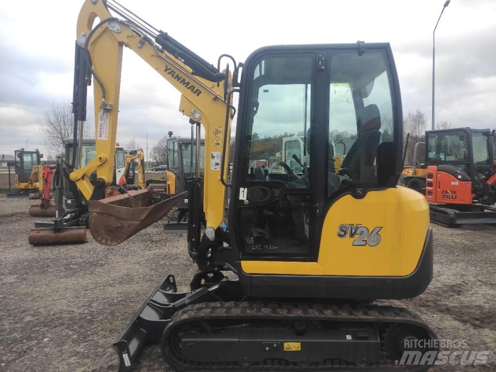 Yanmar SV 26 2017r Mini Excavators <7t (Mini Diggers)