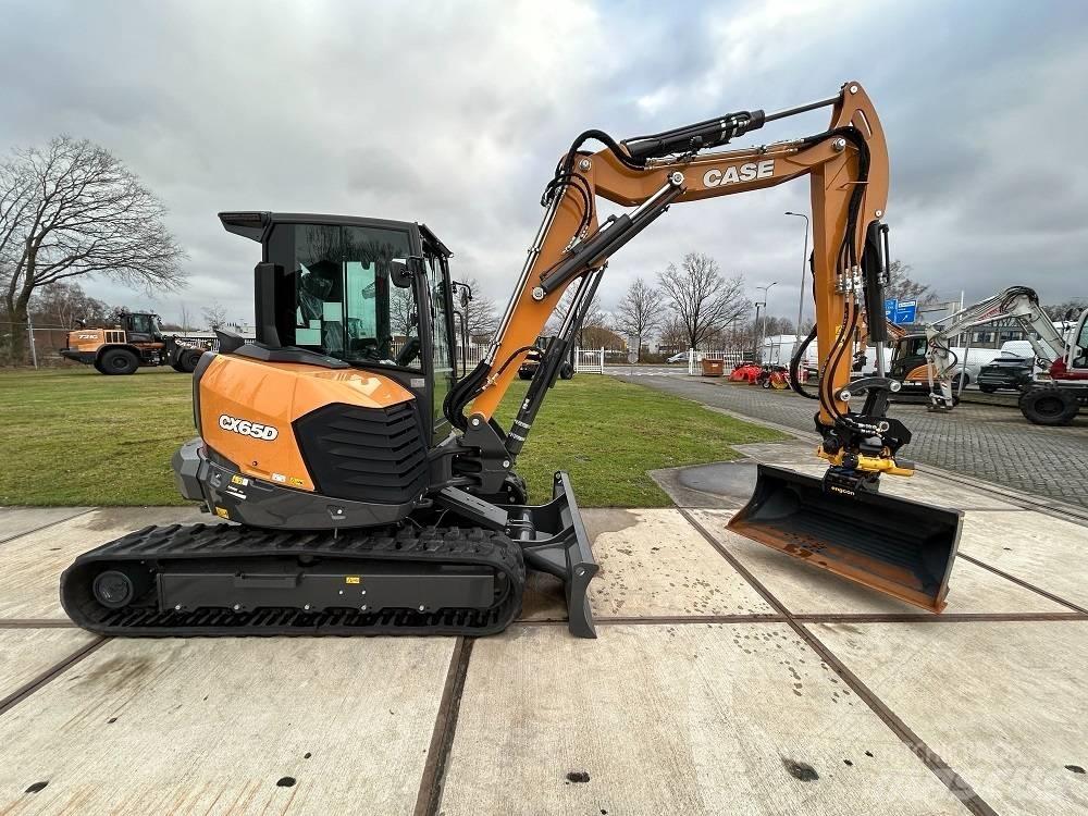 CASE CX65D Mini excavators  7t - 12t
