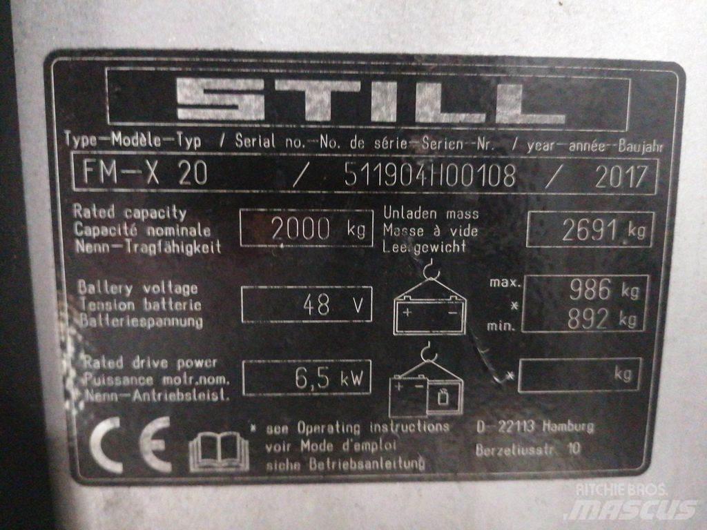 Still FM-X20 Reach trucks