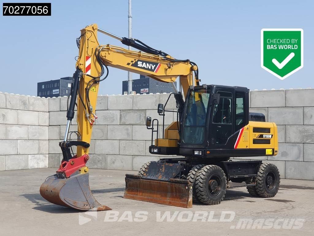 Sany SY155 W Wheeled Excavators