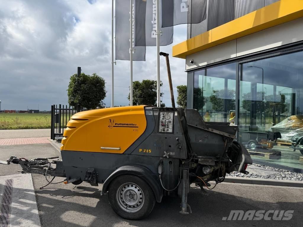 Putzmeister P 715 TD Concrete Pumps