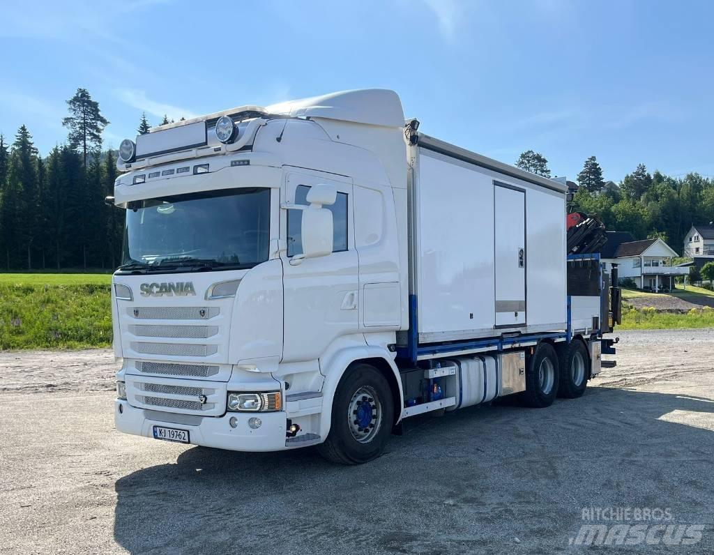 Scania R 520 Boom / Crane / Bucket Trucks
