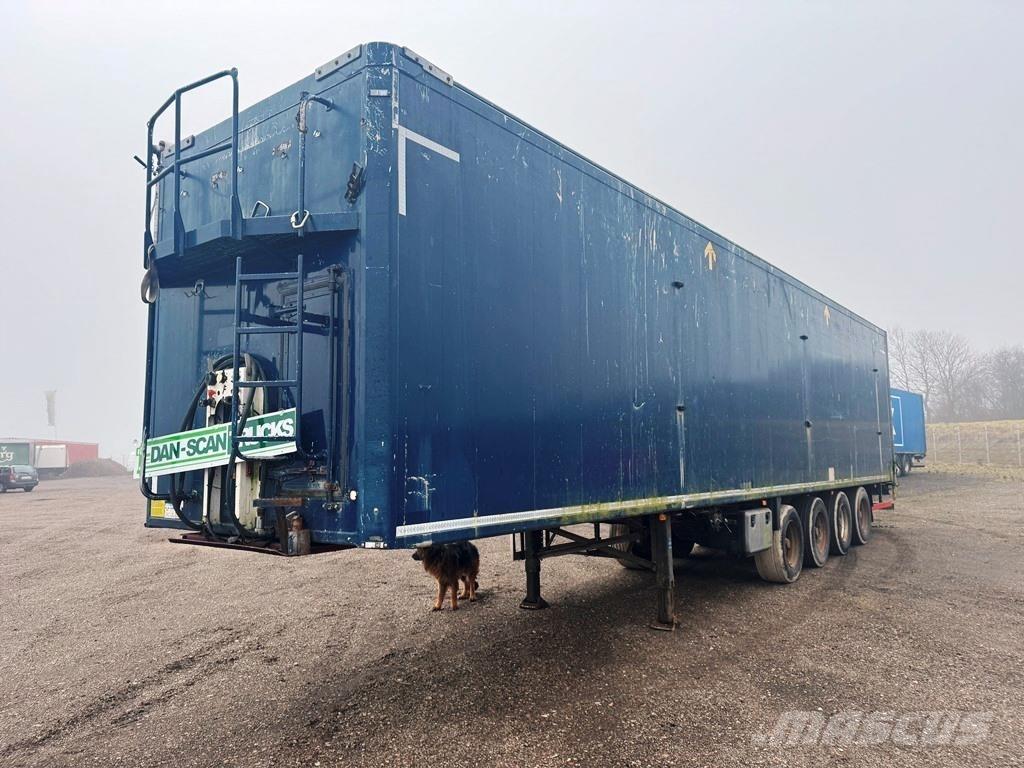 Kel-Berg 4 aksl. Wood Chip Semi-Trailers