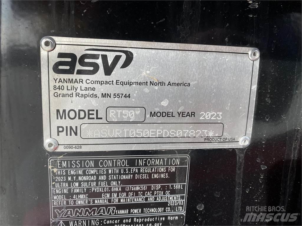 ASV POSI-TRACK RT50 Skid Steer Loaders