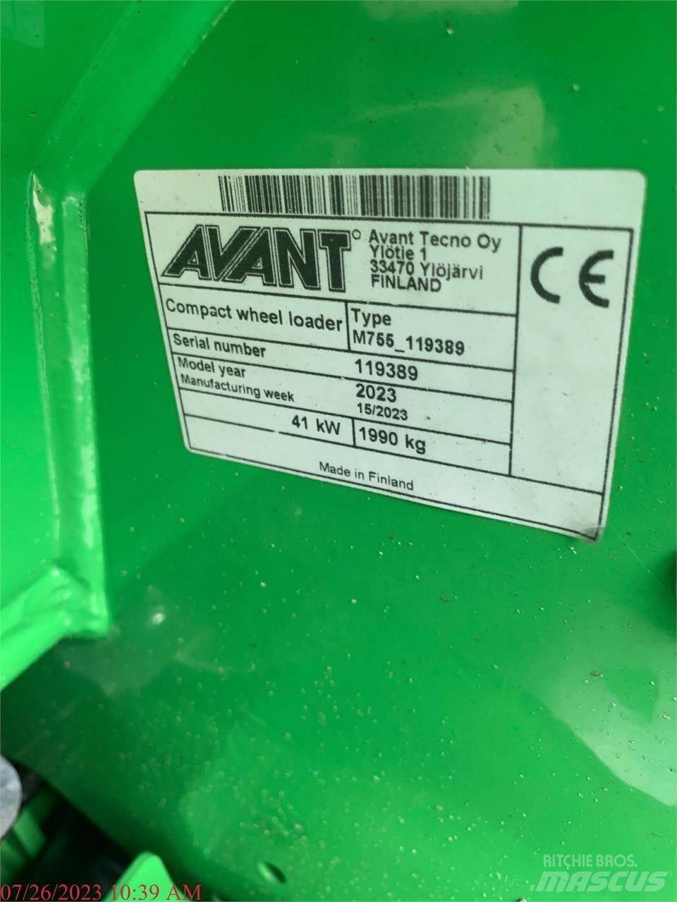 Avant 755I Wheel Loaders