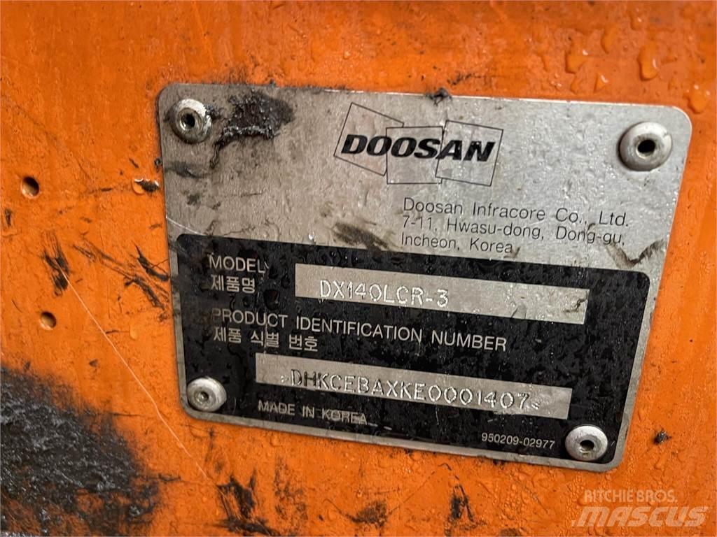 Doosan DX140 LCR-3 Crawler Excavators