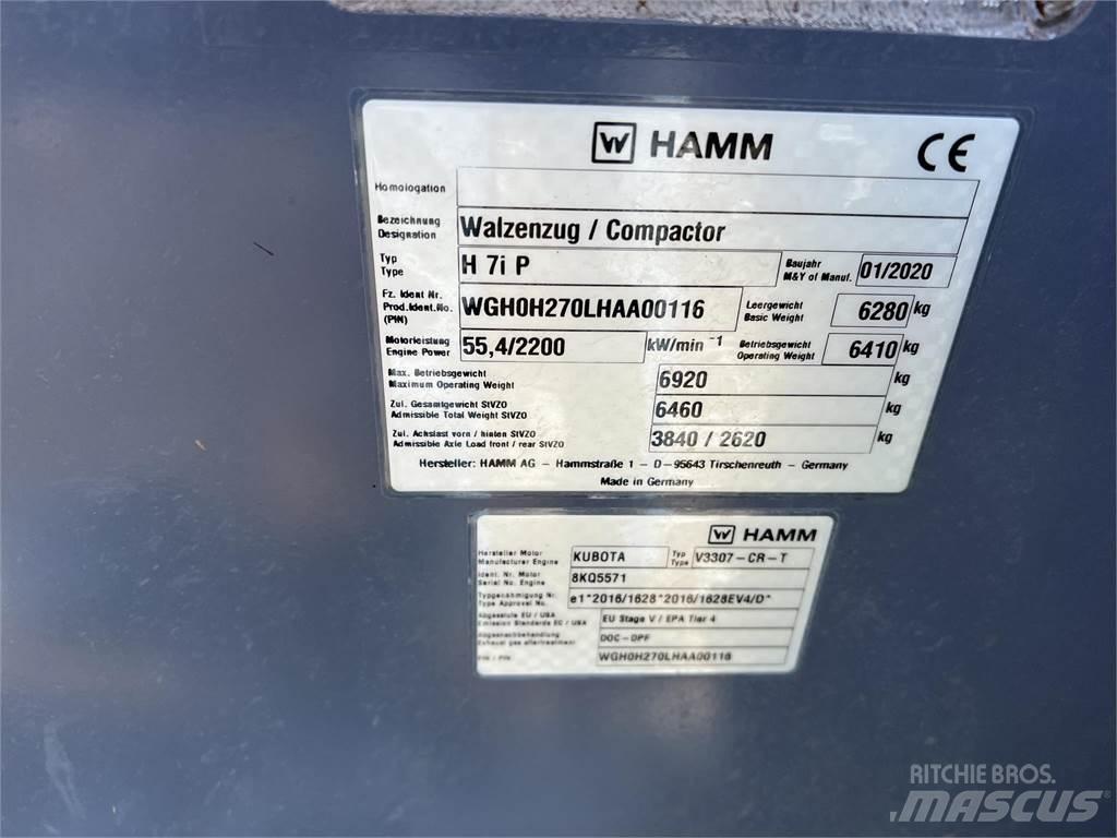 Hamm H7IP Landfill compactors