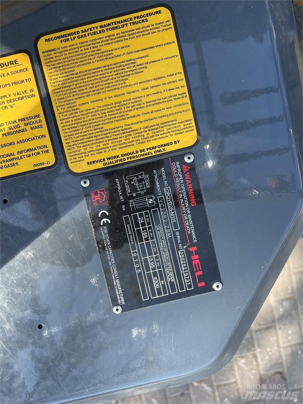 Heli CPQYD25 Misc Forklifts