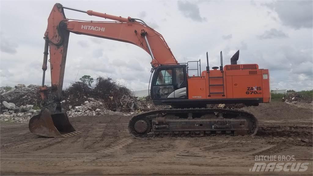 Hitachi ZX670 LC-5B Crawler Excavators