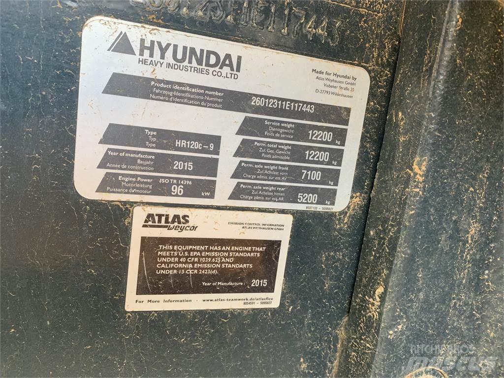 Hyundai HR120C-9 Twin drum rollers