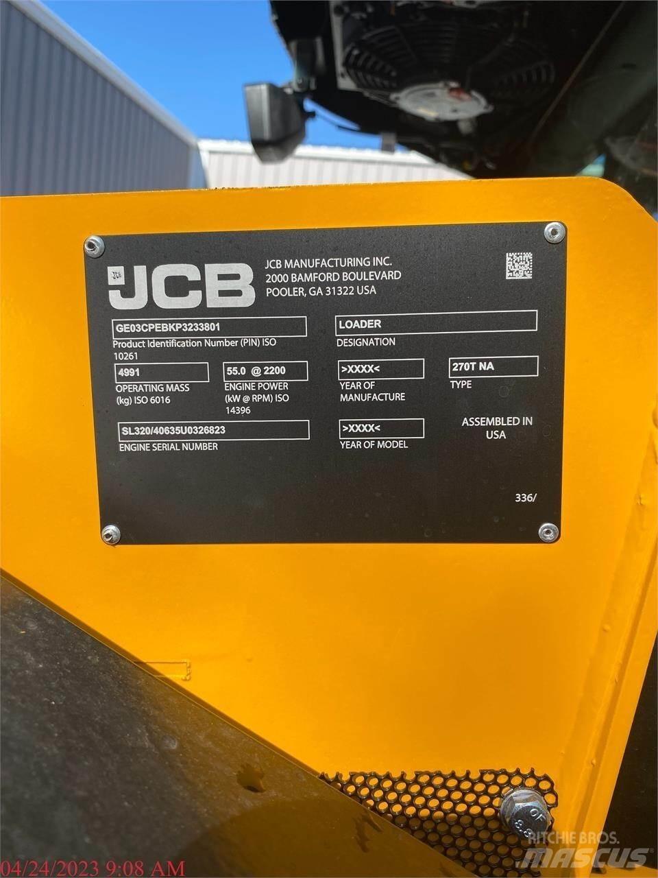 JCB 270T Skid Steer Loaders