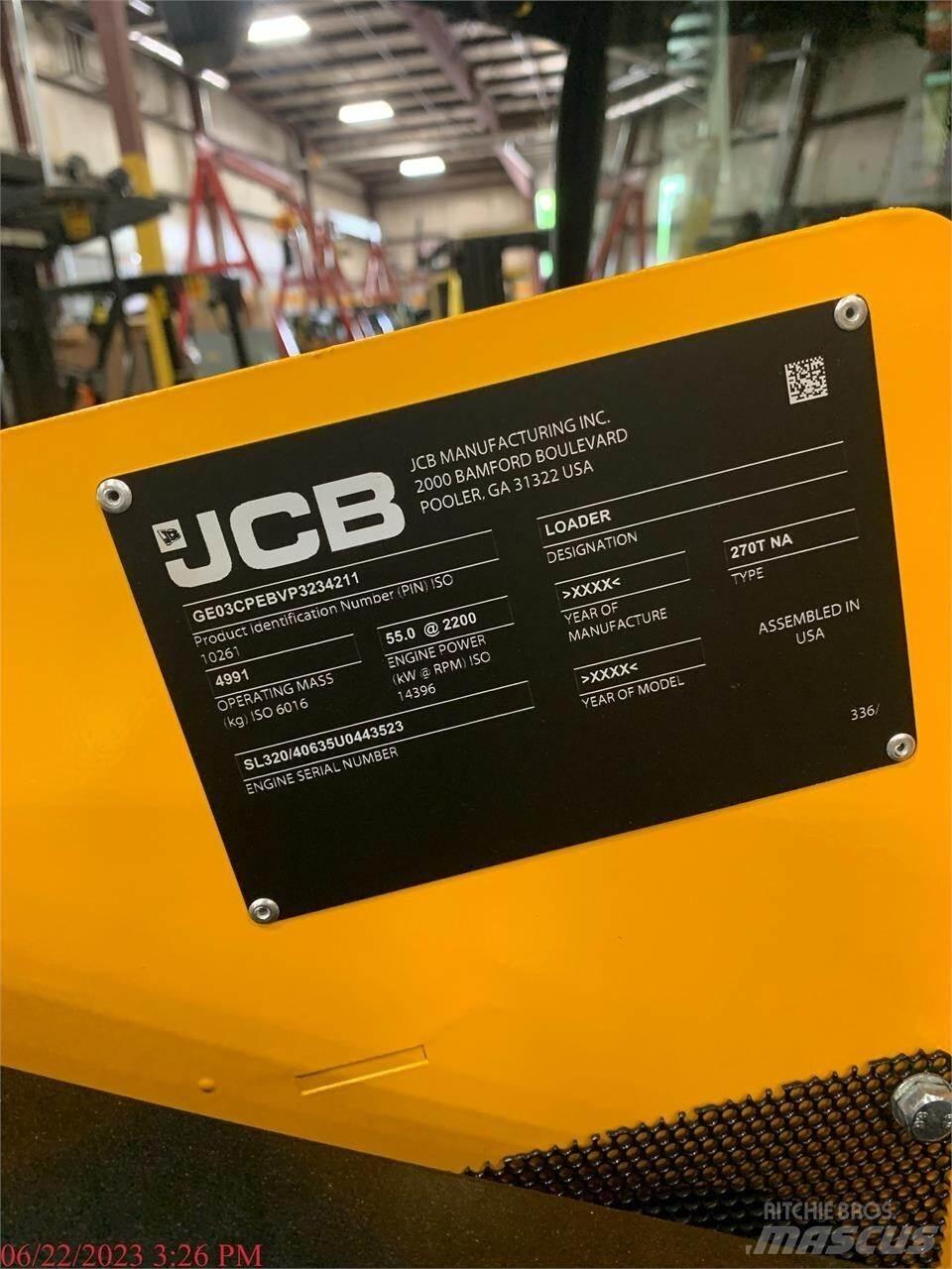 JCB 270T Skid Steer Loaders