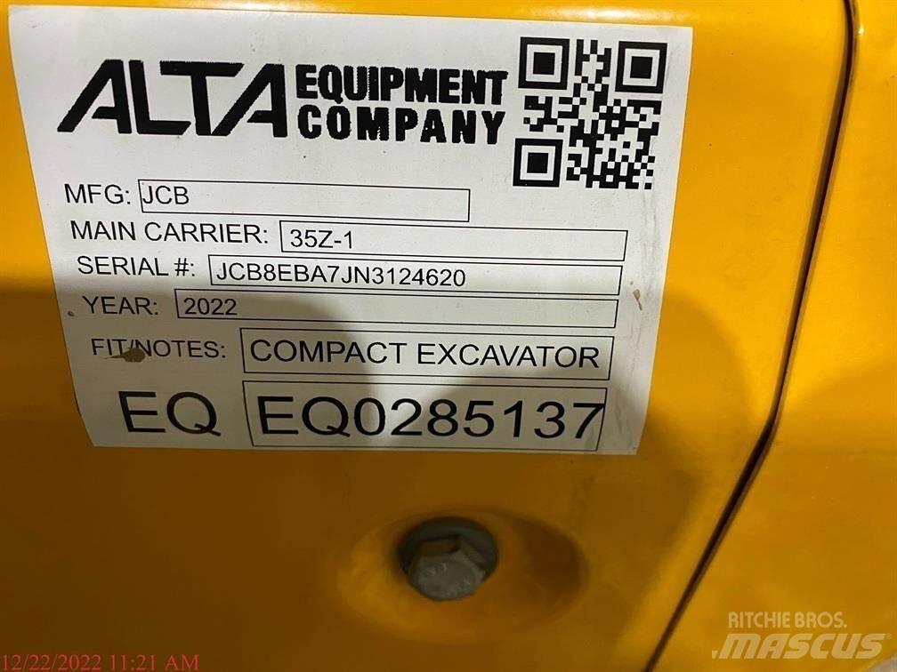 JCB 35Z-1 Mini Excavators <7t (Mini Diggers)