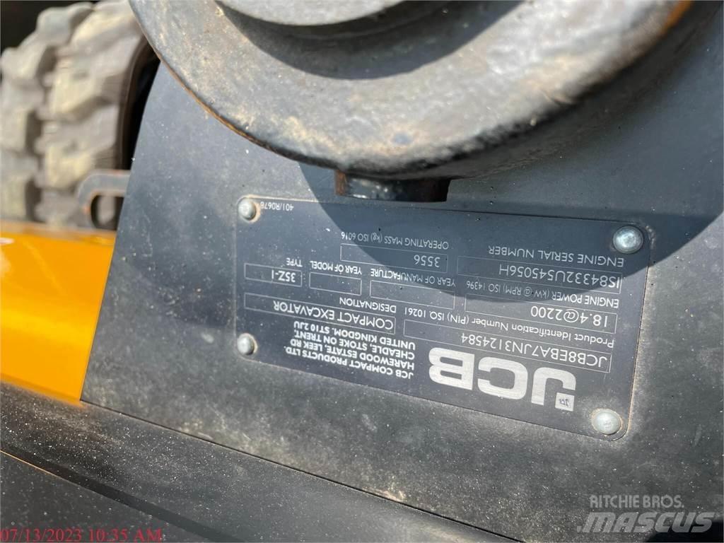 JCB 35Z-1 Mini Excavators <7t (Mini Diggers)