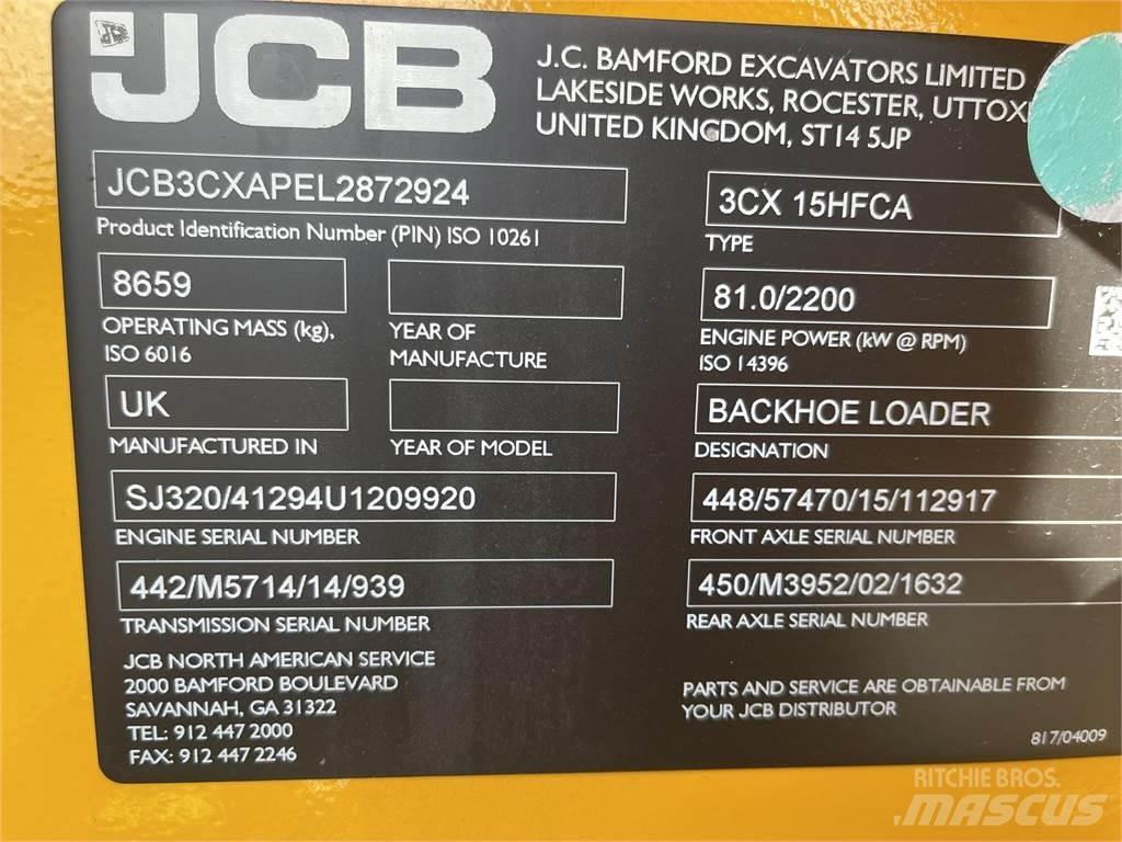JCB 3CX15 SUPER Backhoe Loaders