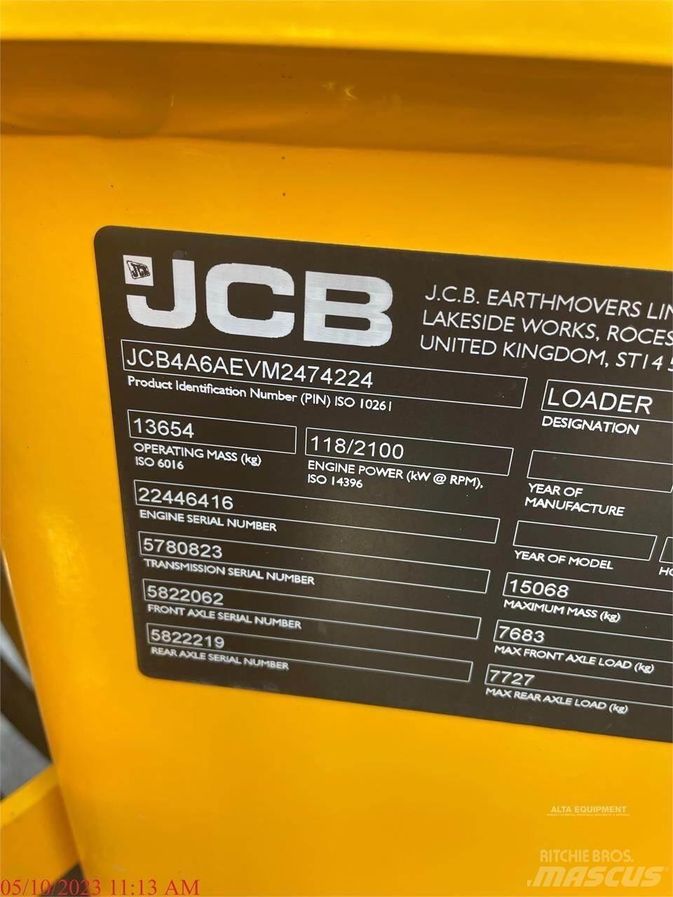 JCB 427ZX Wheel Loaders