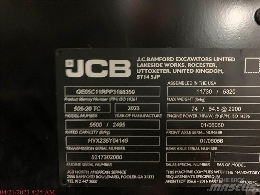 JCB 505-20TC Telescopic Handlers