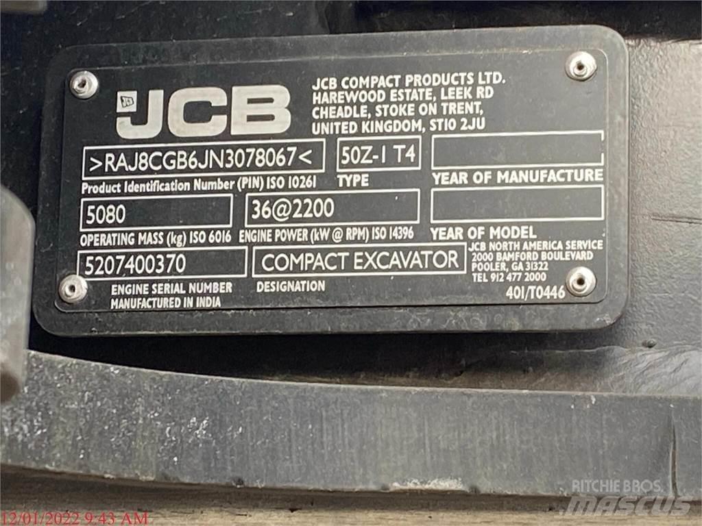 JCB 50Z-1 Mini Excavators <7t (Mini Diggers)