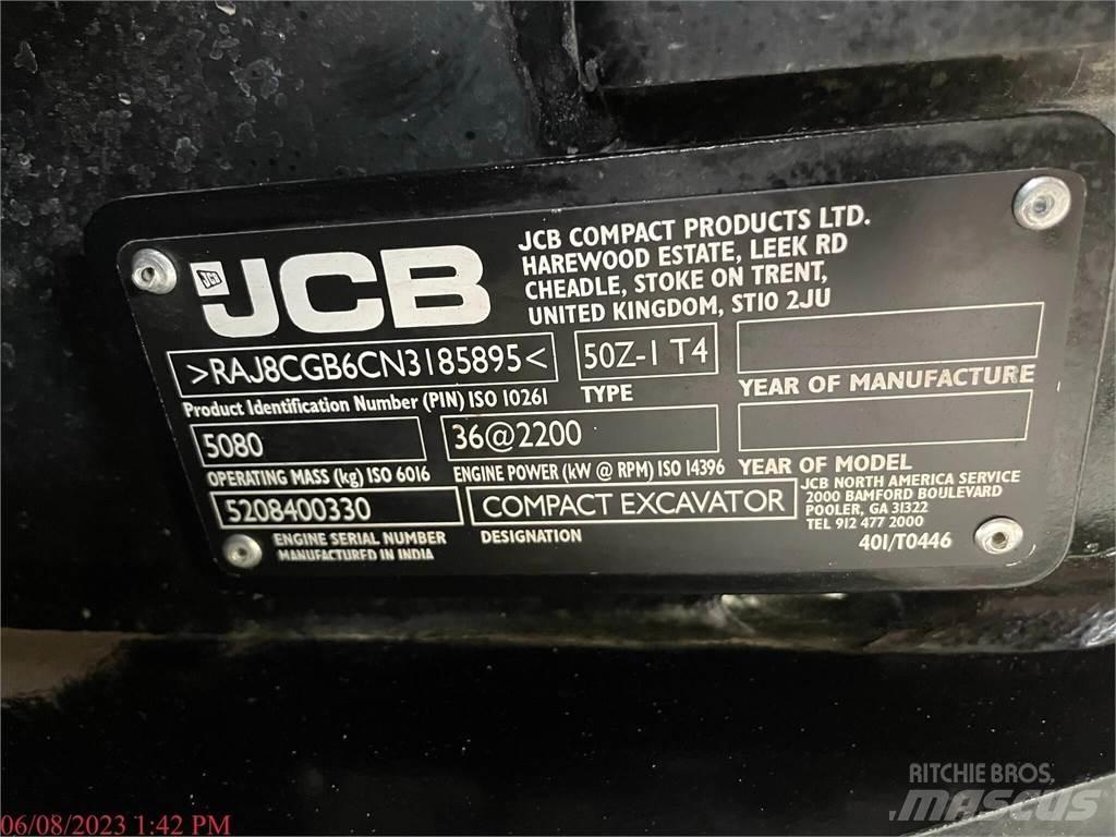 JCB 50Z-1 Mini Excavators <7t (Mini Diggers)