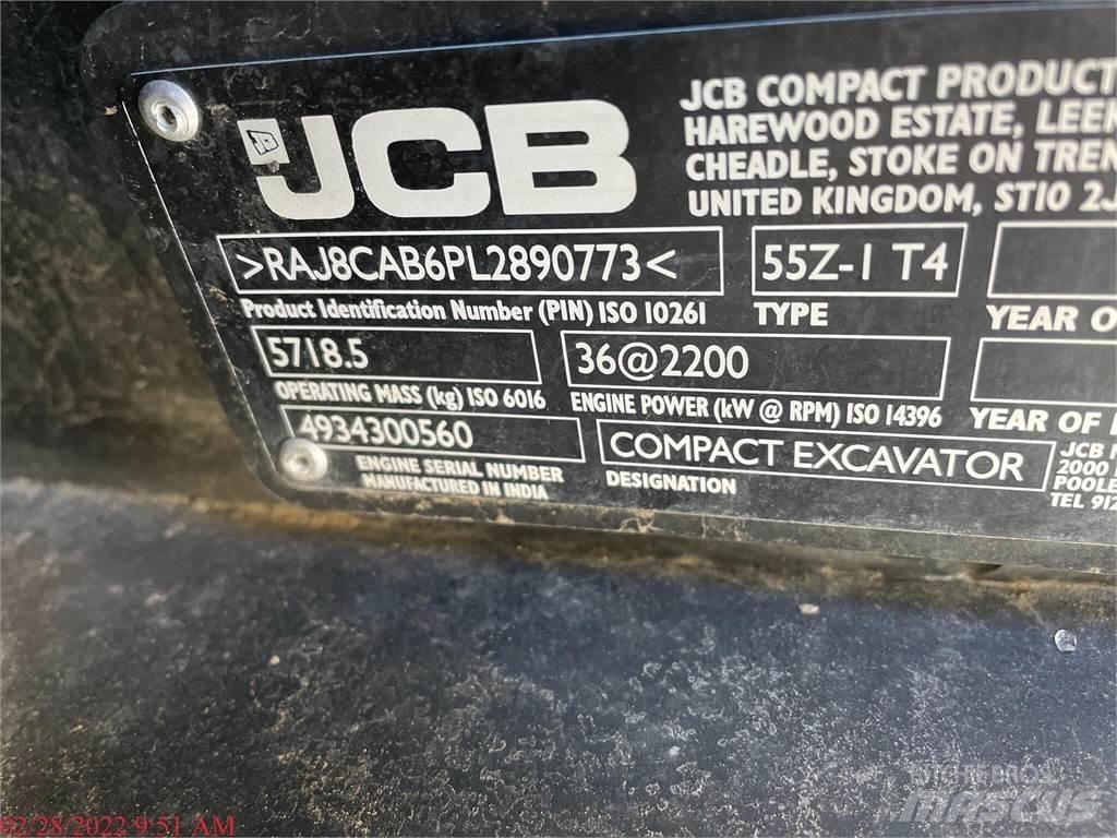 JCB 55Z-1 Mini Excavators <7t (Mini Diggers)