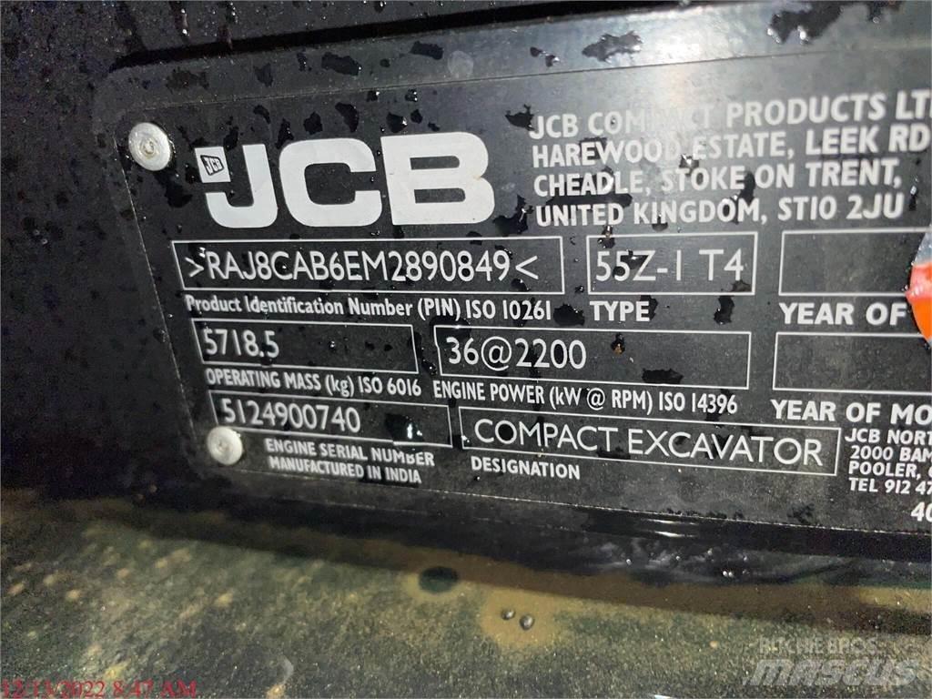 JCB 55Z-1 Mini Excavators <7t (Mini Diggers)