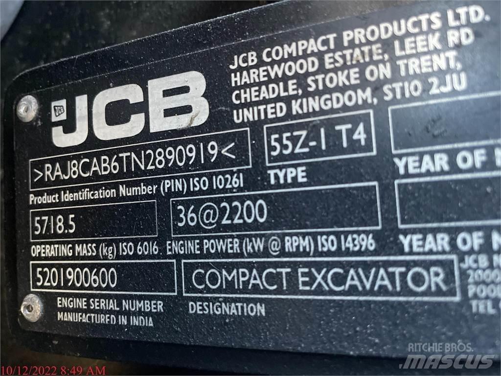 JCB 55Z-1 Mini Excavators <7t (Mini Diggers)