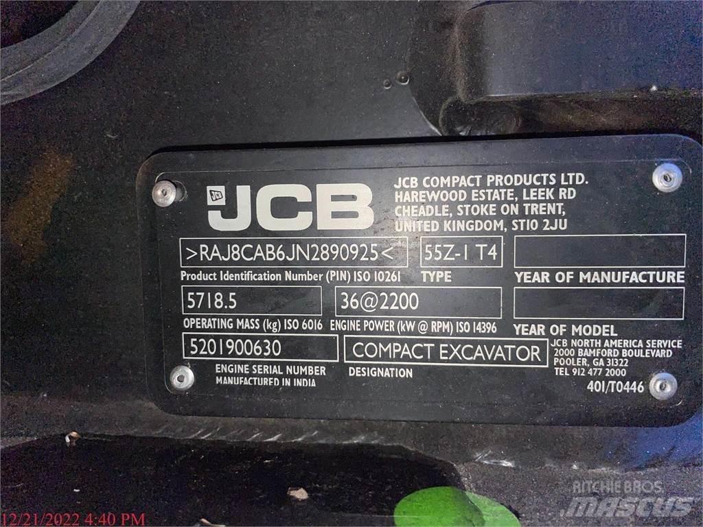 JCB 55Z-1 Mini Excavators <7t (Mini Diggers)