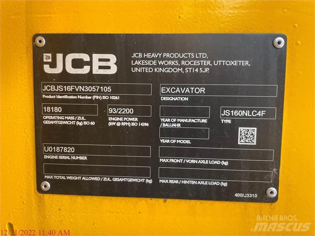JCB JS160 Crawler Excavators
