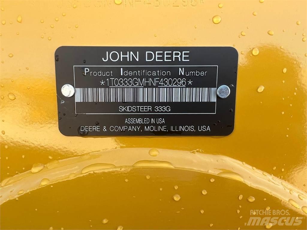 John Deere 333G Skid Steer Loaders