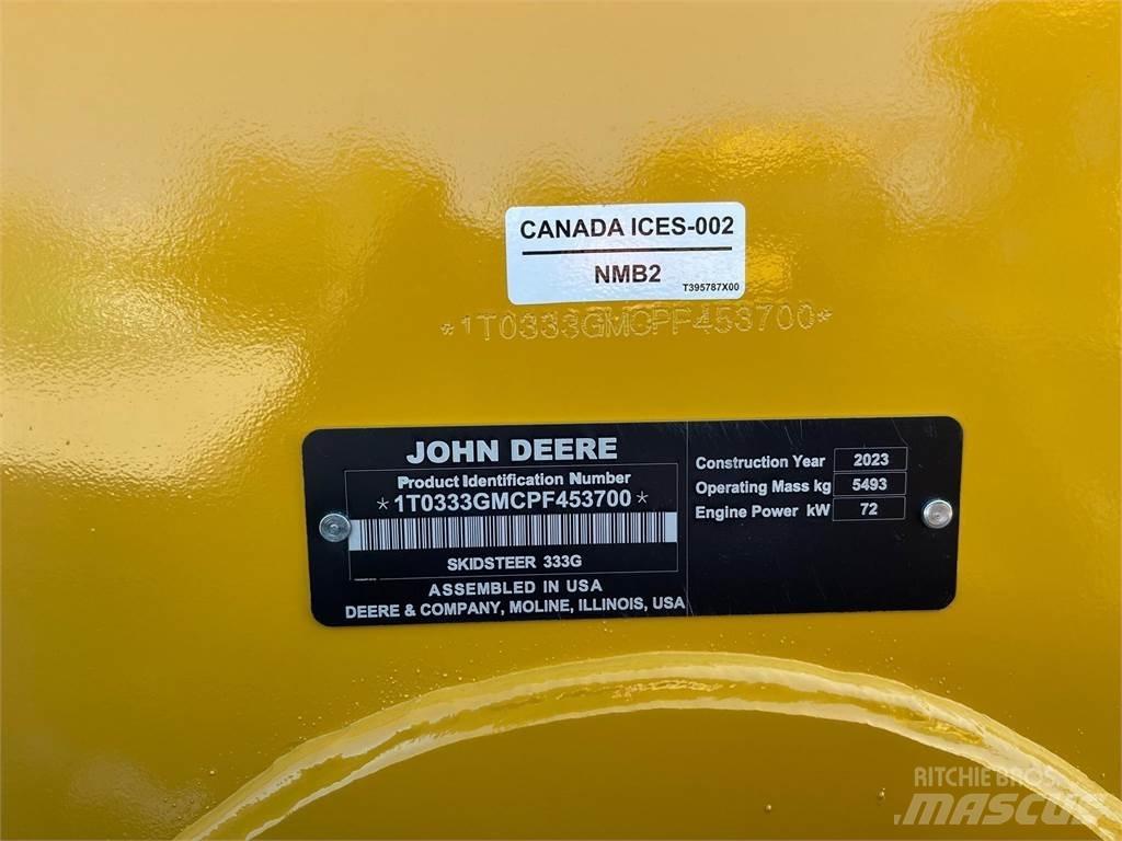 John Deere 333G Skid Steer Loaders