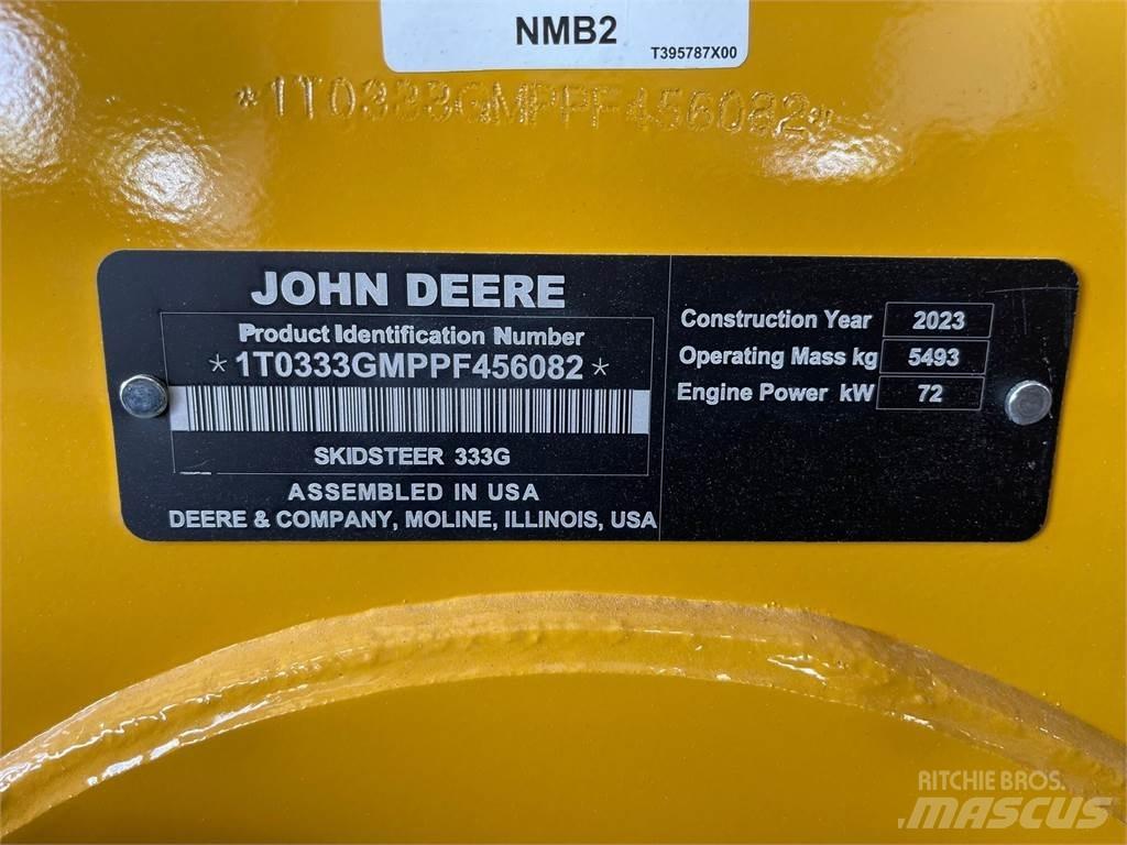John Deere 333G Skid Steer Loaders
