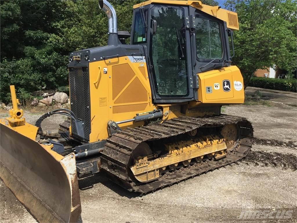 John Deere 450K Crawler dozers
