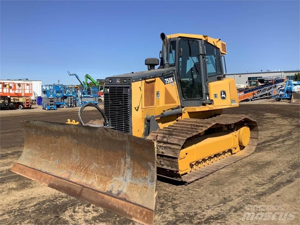 John Deere 750K LGP Crawler dozers